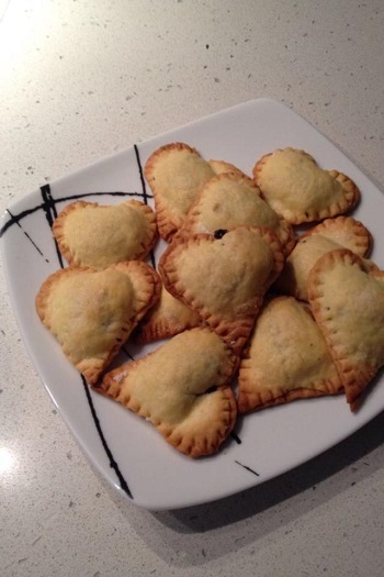 Ravioli al cuore di cioccolato