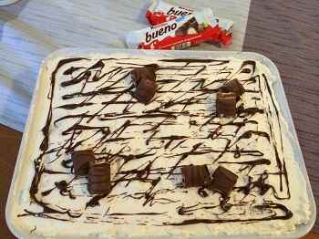 Torta Kinder Bueno