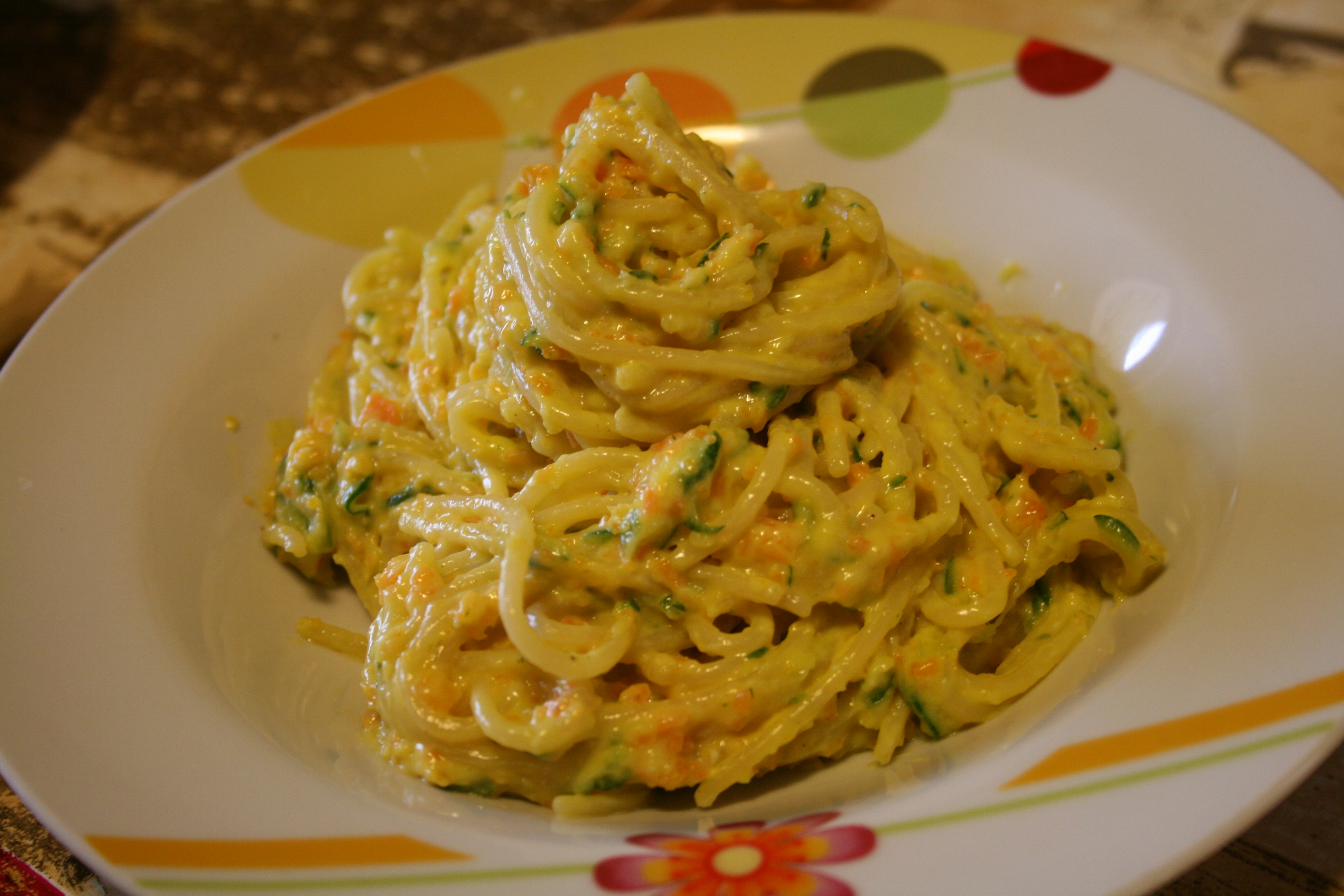 carbonara vegetariana bimby