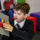 Mattoncini Lego in Braille