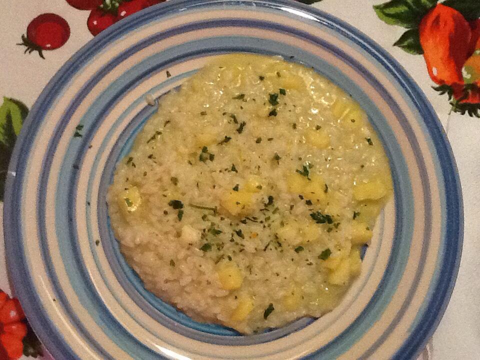 risotto light alle mele